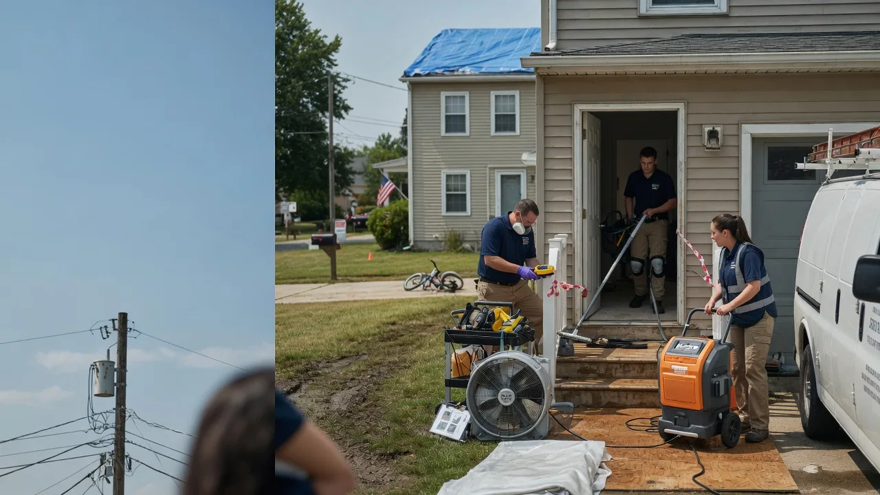 Water Damage Repair in Albion, IN near me